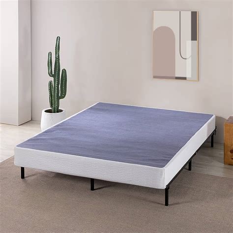 zinus night therapy 4 low-profile wood and metal box spring|sam's club zinus night therapy.